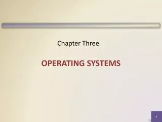 OPERATING SYSTEMS