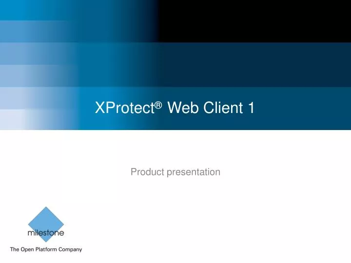 xprotect web client 1