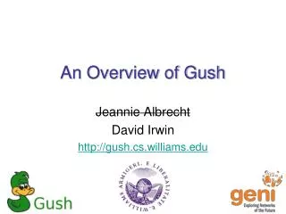 An Overview of Gush