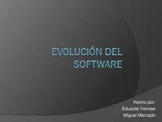 hecho por eduardo fernow miguel mercado