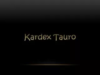 Kardex Tauro