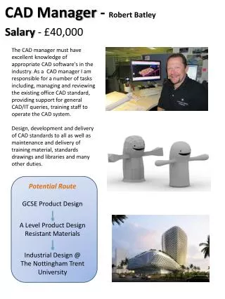 Potential Route GCSE Product Design A Level Product Design Resistant Materials Industrial Design @ The Nottingham Trent