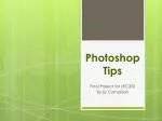 Photoshop Tips - slide 1