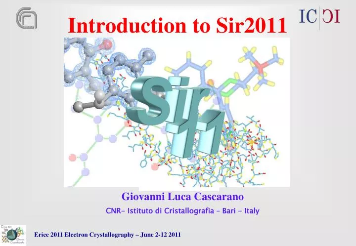 introduction to sir2011