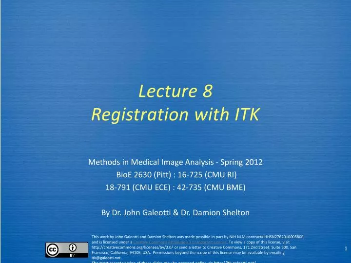 lecture 8 registration with itk