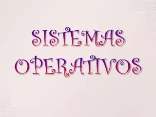 sistemas operativos