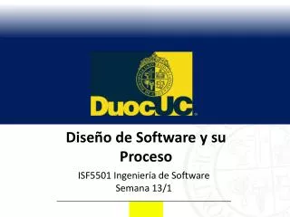 dise o de software y su proceso