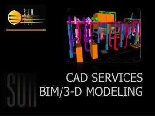 CAD Services BIM/3-D Modeling