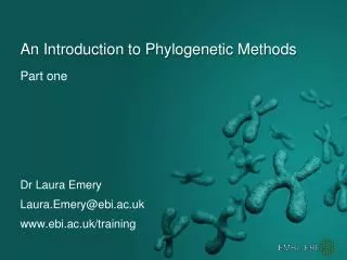 An Introduction to Phylogenetic Methods