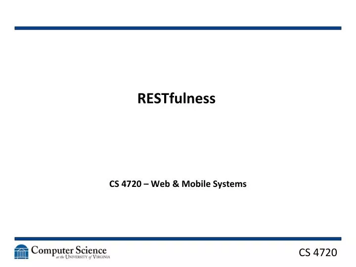 restfulness