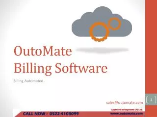 OutoMate Billing Software