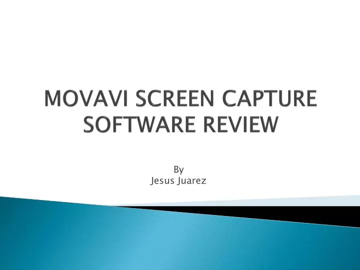 movavi screen capture software review
