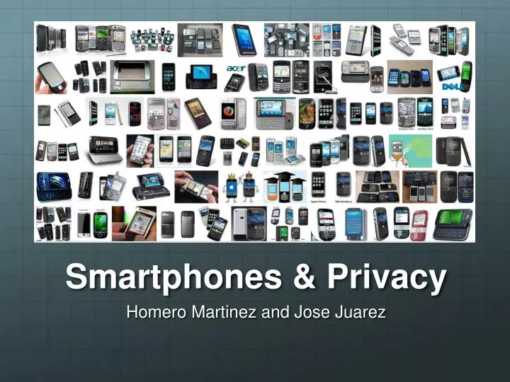 smartphones privacy