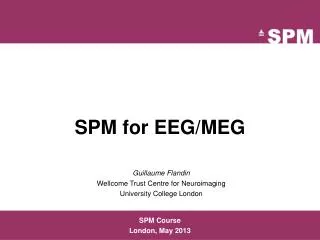 SPM for EEG/MEG