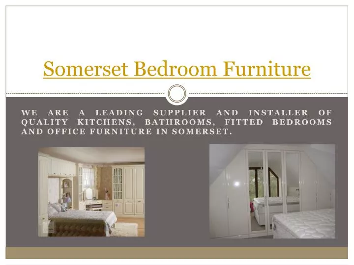 somerset bedroom furniture