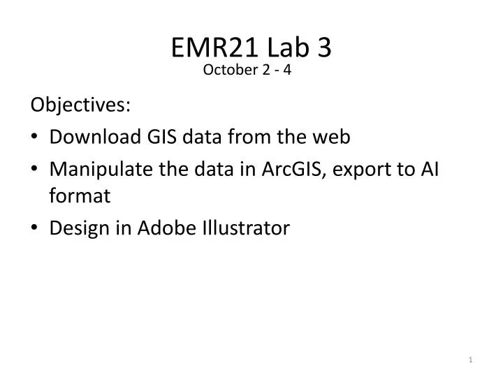 emr21 lab 3
