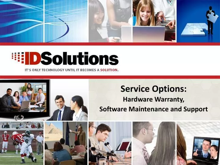 service options hardware warranty software maintenance and support