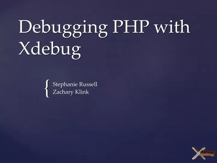 debugging php with xdebug