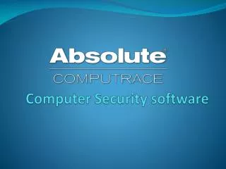 Computer Security software