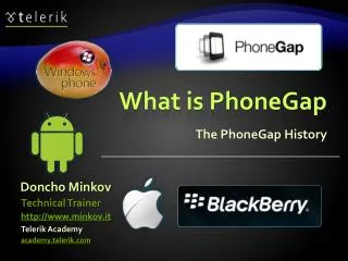 What is PhoneGap