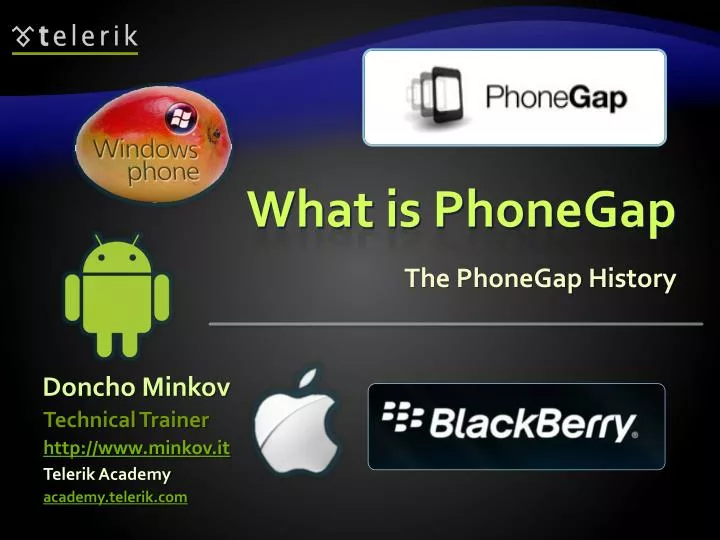 what is phonegap