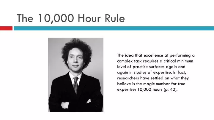 the 10 000 hour rule