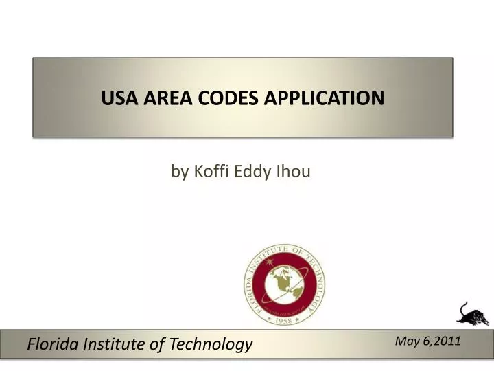 usa area codes application