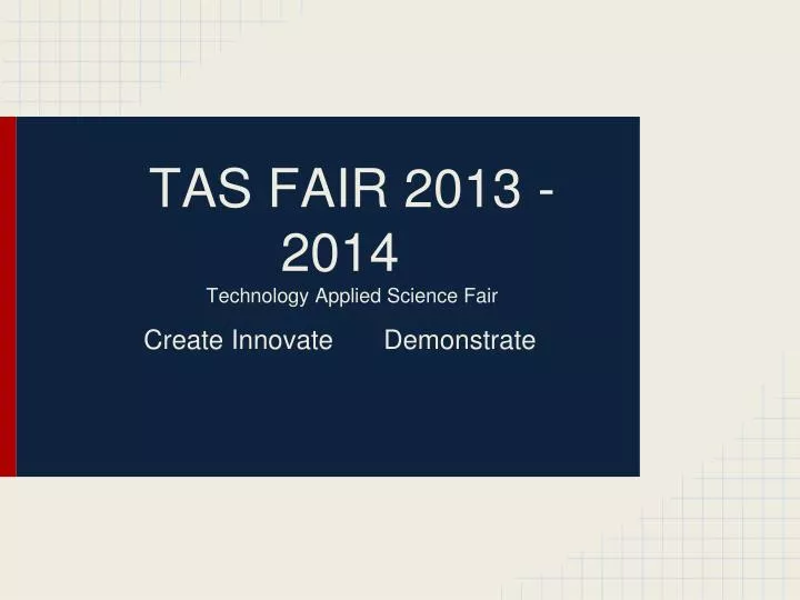 tas fair 2013 2014 technology applied science fair