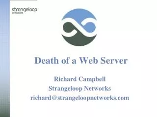 Death of a Web Server