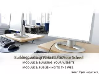 Building an Easy Website for Your School