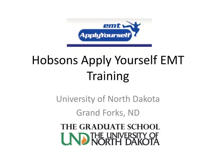 hobsons apply yourself emt training