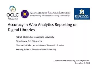 Accuracy in Web Analytics Reporting on Digital Libraries