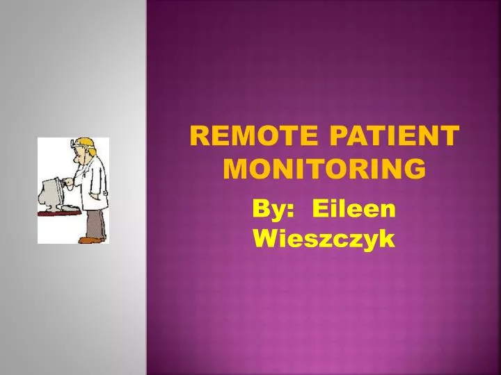 remote patient monitoring