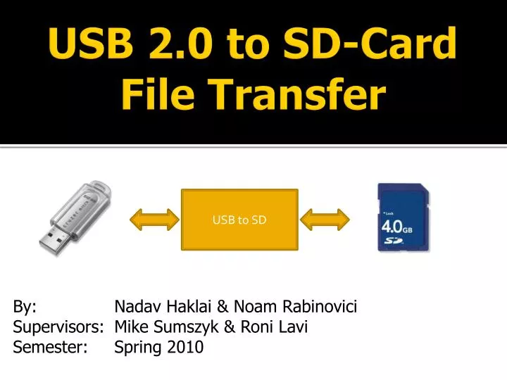 usb 2 0 to sd card file transfer