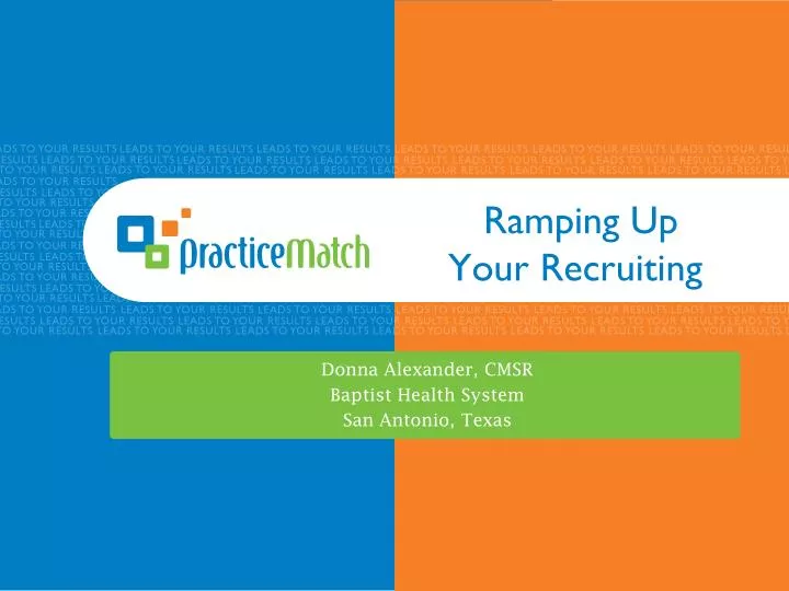 ramping up your recruiting