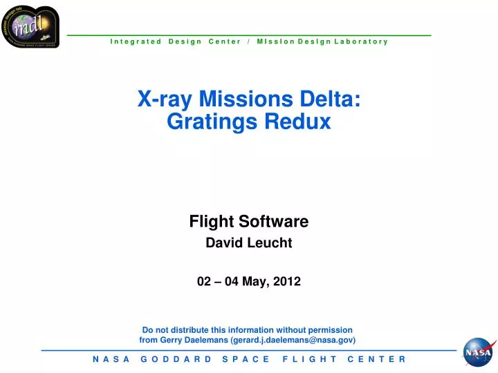 x ray missions delta gratings redux