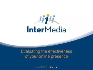 Evaluating the effectiveness of your online presence