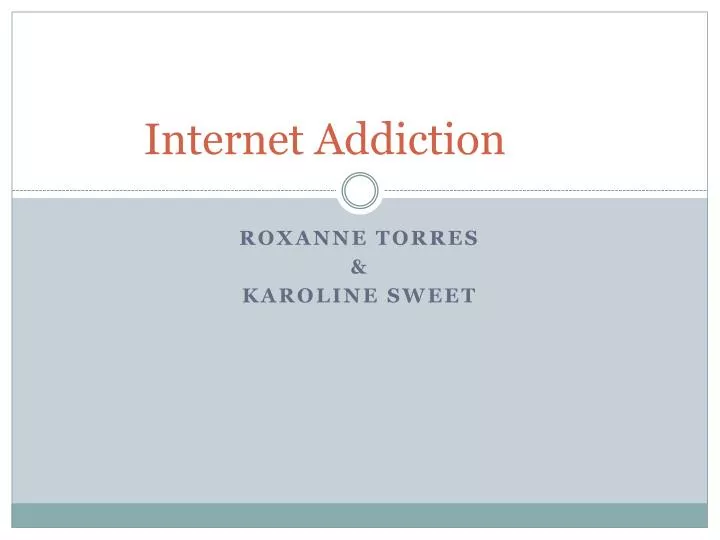 internet addiction