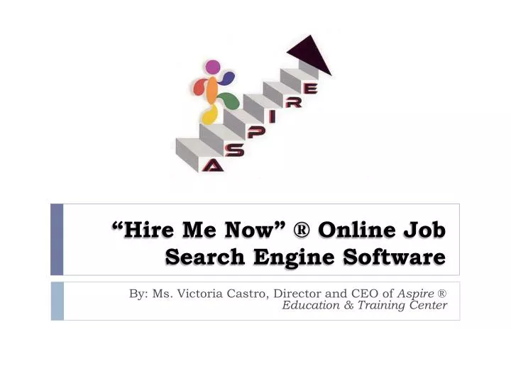 hire me now o nline job s earch engine software