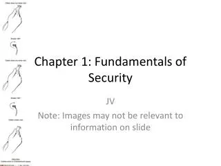 Chapter 1: Fundamentals of Security