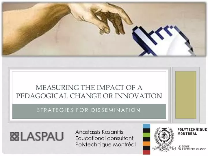 measuring the impact of a pedagogical change or innovation