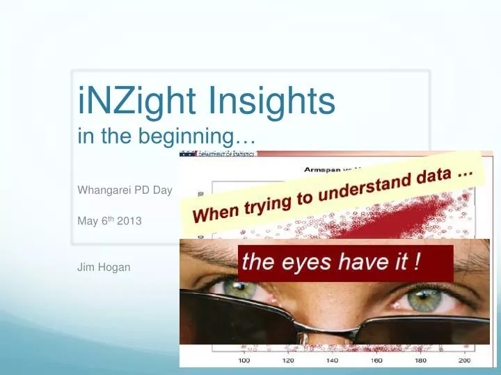 inzight insights in the beginning