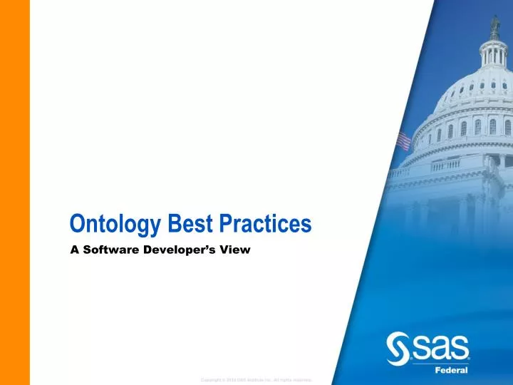 ontology best practices