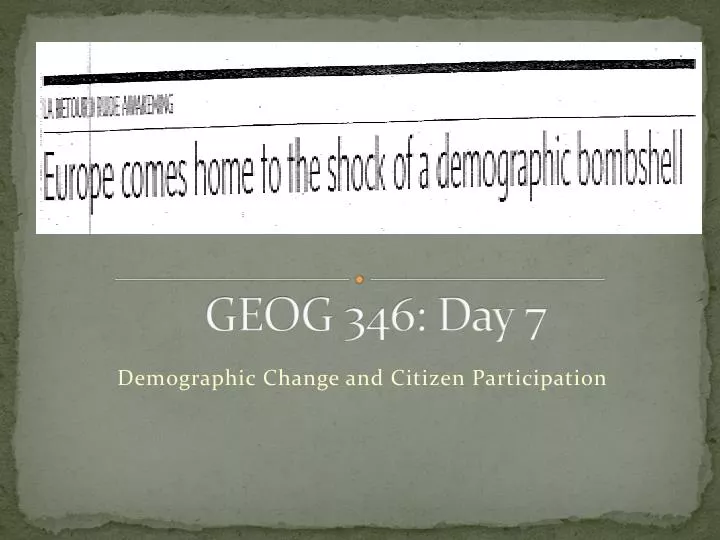 geog 346 day 7