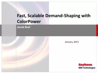 Fast, Scalable Demand-Shaping with ColorPower