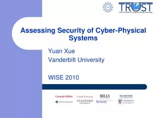 Assessing Security of Cyber-Physical Systems