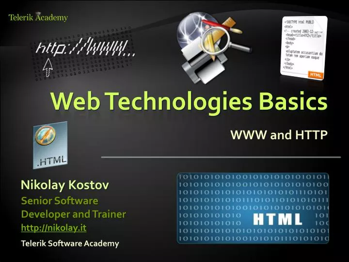 web technologies basics