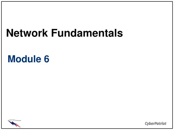 network fundamentals