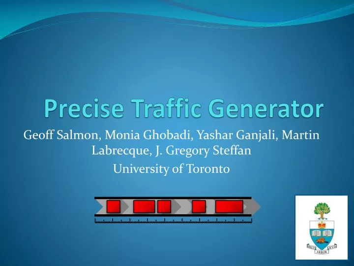 precise traffic generator