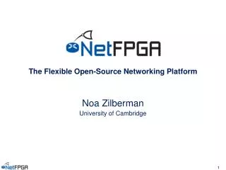 The Flexible Open-Source Networking Platform